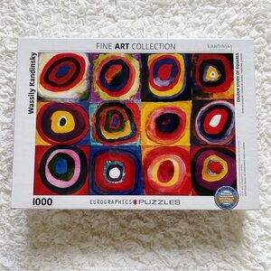 Wassily Kandinsky 'Color Study: Squares' 1000-Piece Eurographics Puzzle